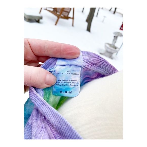 Tie Dye Tee Shirt West Hawk Lake Yacht Club Canada - Picture 10 of 11